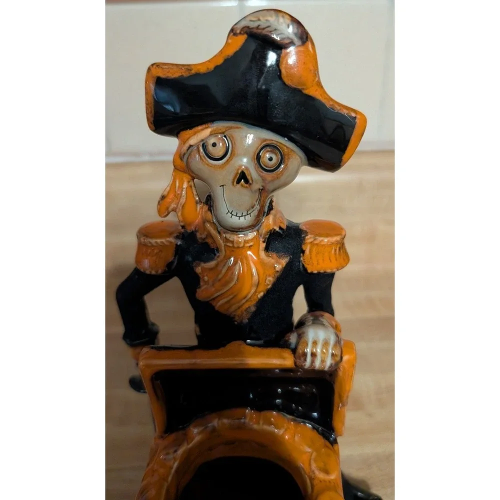 Yankee Candle Boney Bunch Pirate Ghost Votive Tea Light Holder ~ Halloween